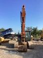 Up close cab of used Hitachi Excavator,Used Excavator in yard,Used Hitachi,Side of used Hitachi,Used Excavator ready to go,Front of used Excavator